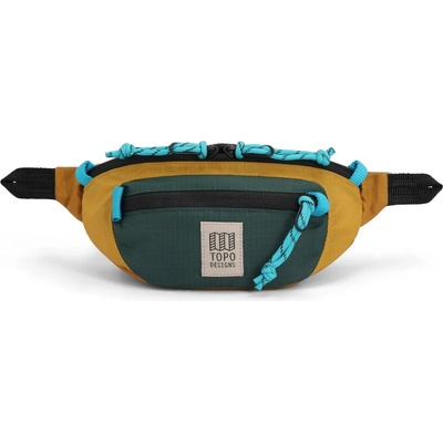 Topo Designs Чанта за кръст Topo designs Mountain Waist Pack Hip bag - Mustard / Forest - размер One Size (510-4109-1611)