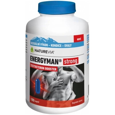 Swiss Naturevia Energyman 180 kapsúl