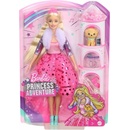 Bábiky Barbie Barbie Princess Adventure princezna s pejskem