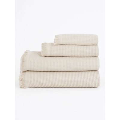 MKLuzkoviny Vaflový ručník 50 × 100 cm Florencia přírodní