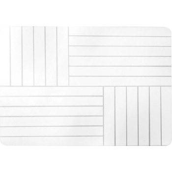 douceur d'intérieur Бял килим за баня 50x70 cm Malta - douceur d'intérieur (1802263)