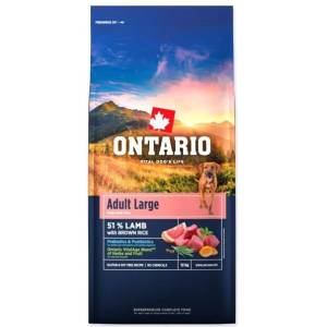 ONTARIO Храна Ontario Adult Large Lamb & Brown Rice 12kg (214-13129)