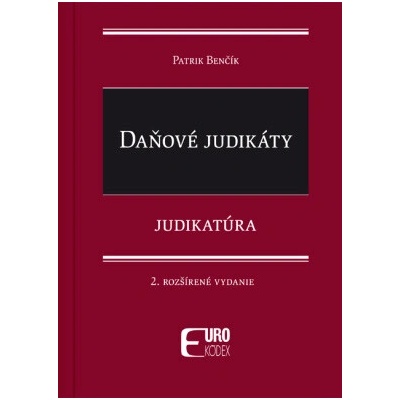 Daňové judikáty - Patrik Benčík
