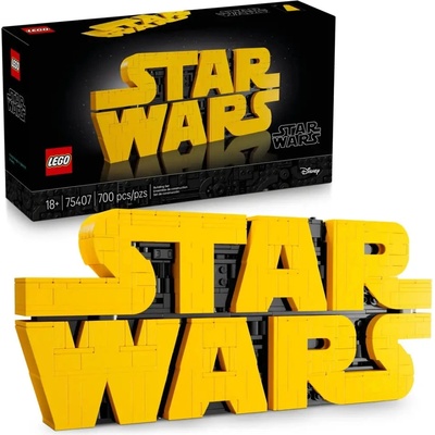 LEGO® STAR WARS 75407 Изградено от тухли лого на Star Wars (75407)