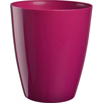 Plastkon Ornella dekoračný kvetináč višňová, 11cm