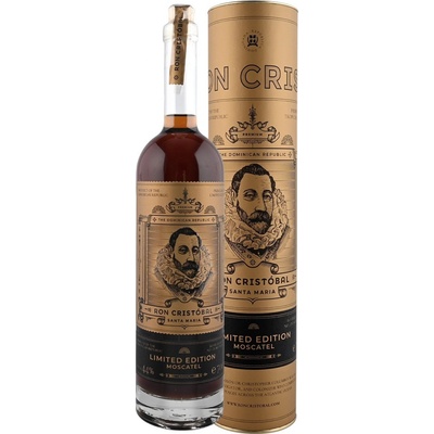 Ron Cristóbal Santa Maria Moscatel 44% 0,7 l (tuba)