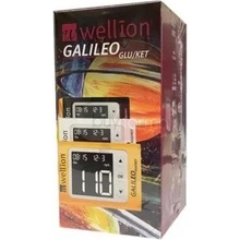 Wellion Galileo GLU/KET glukometr + pouzdro, autolanceta, 10x lanceta, 10x testovací proužek