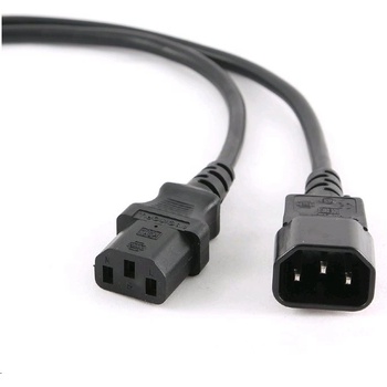 Kabel C-TECH síťový, prodlužovací, 3m VDE 220/230V napájecí (CB-PWRC14-3)