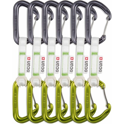 Ocún HAWK QD WIRE BIO-DYN-RING 15 mm 10 cm 6-pack