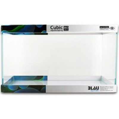 Blau set Cubic Aquascaping čierny 80 l