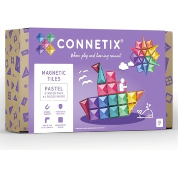Connetix Pastel Starter Pack 64 ks