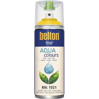 Belton farba v spreji 1021 400 ml matná horčicovožltá
