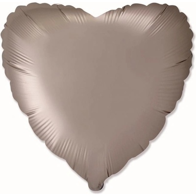 Flexmetal Фолиев Балон Сърце, Цвят Гъба,
