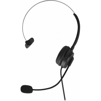 XQISIT Mono Wired Headset w/ Mic