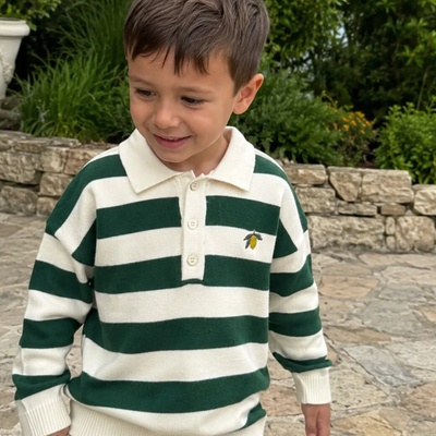 Konges Slojd Polo Pine Grove Stripe