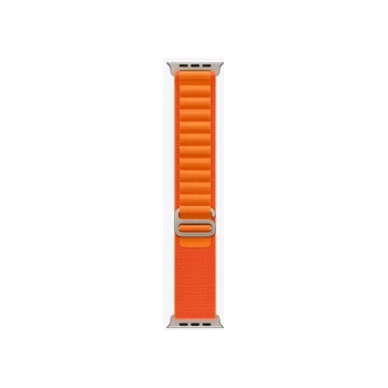 Apple Watch 49mm Band: Orange Alpine Loop - Large (mqe13zm/a)