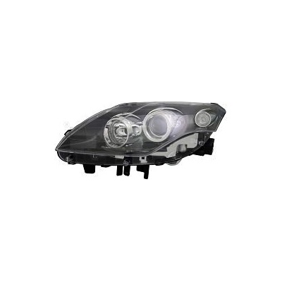 Světlo RENAULT LAGUNA III -T- černá odrazová plocha - levé přední