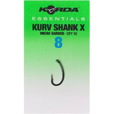 Korda Háčky Essentials Kurv X Barbed 10ks Vel. 8