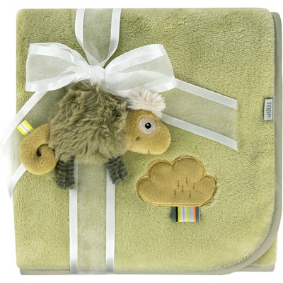 BABY FEHN Prikrývka na maznanie chameleon Crazy