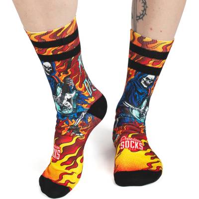 American socks чорапи AMERICAN SOCKS - Rock Till Death - AS537