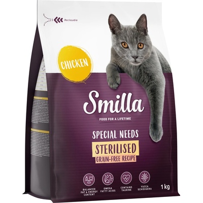 Smilla Sterilised kuracie bez obilnín 1 kg