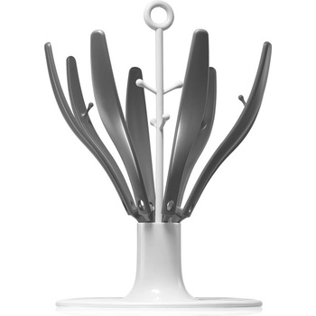 Beaba skládací odkapávač kojeneckých lahví květ šedá