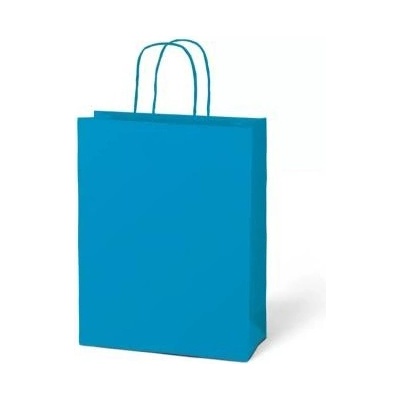 MFP taška dárková T4 kraft 180x230x100 modrá - 5251220