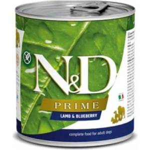 FARMINA КОНСЕРВА N&D DOG PRIME LAMB & BLUEBERRY 285g (L4-85009)