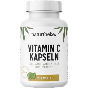 Naturtheke GmbH Vitamin C + CamuCamu - 120 капсули