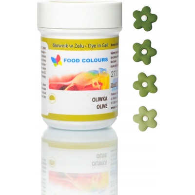 Food Colours Gélová farba Olive olivová 35 g