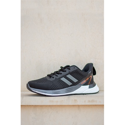 narmart Мъжки сникърси - Черни със сив 2021699 (307663_Черно)