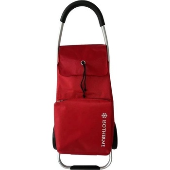 Madisson A32034 Velká nákupní taška na kolečkách červená