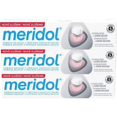 Meridol Gentle White 3 x 75 ml