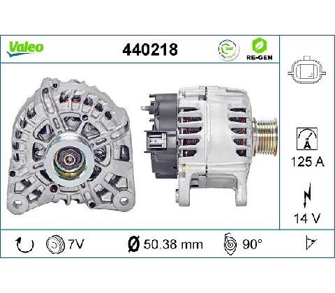 Alternátor VALEO 440218