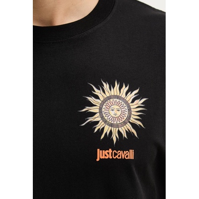 Just Cavalli Памучна тениска Just Cavalli (80OAHT20.CJ500)