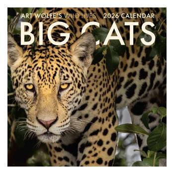 Earth Aware Editions 2026 Big Cats Wall Calendar | Wolfe, Art