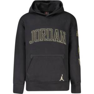 Nike Мъжки суитшърт с цип jordan, Размер 10-12a, Цвят Черен (95d543_neblack)