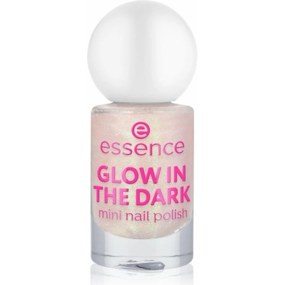 essence GLOW IN THE DARK lak na nechty mini 5 ml