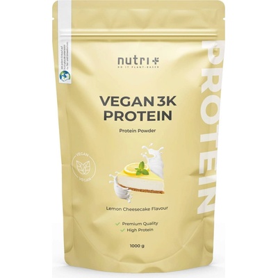 nutri + Протеин на прах Vegan 3K - Lemon Cheesecake