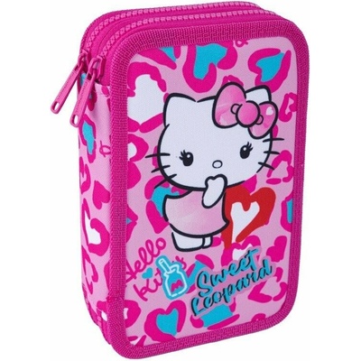 Penál Jumper 2, Hello Kitty Pink 2, plný, PES