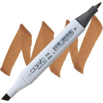 Lihová fixa COPIC Classic oboustranná Fine & Chisel, Leather (E39)