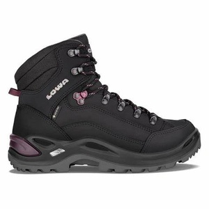 Lowa Oбувки LOWA Renegade GTX Mid Ws black/prune UK 7
