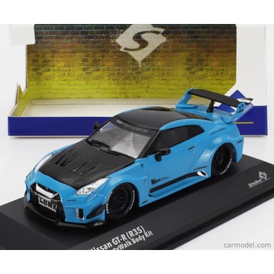 Solido Nissan Gt-r r35 Lb Works Silhouette Coupe 2019 Modrá Černá 1:43