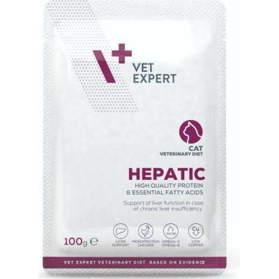 VetExpert Veterinary Diet 4T Hepatic Cat 100 g