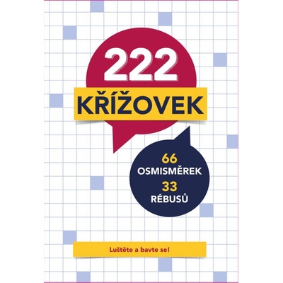 222 křížovek - 66 osmisměrek, 33 rébusů