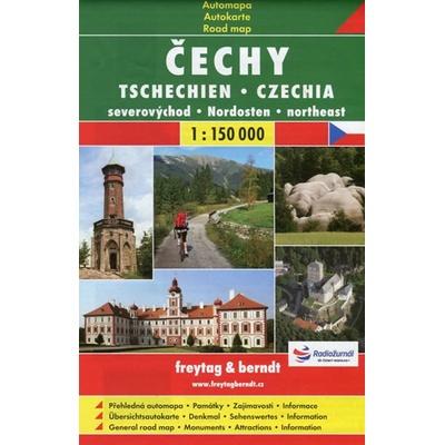 Automapa: Čechy - severovýchod 1:150 000 infomapa