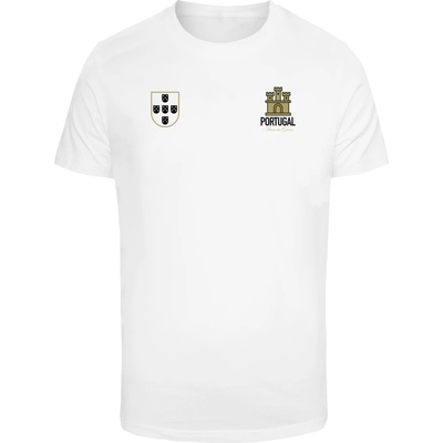 Mister Tee Тениска Portugal Trikot Tee white XXLUB-MT3340-00220 - Тъмносив, размер XXL
