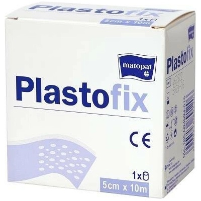 Matopat Matopat Plastofix priedušná fixačná náplasť z netkanej textílie 5 cm x 10 m 1 ks