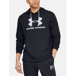 Under Armour Мъжка суитшърт Under Armour Sportstyle Terry Logo Hoodie Under Armour | Cheren | МЪЖЕ | XL
