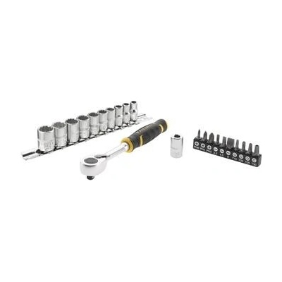 Stanley FatMax 22dílná sada 1/4" ráčny s 12hrannými hlavicemi (5,5 - 14 mm)